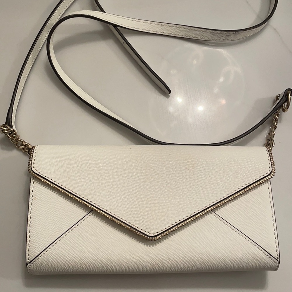 White Rebecca Minkoff wallet bag